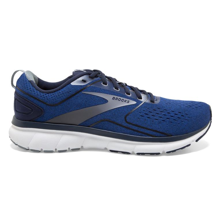 Brooks Transmit 3 Men's Road Running Shoes - Blue/Surf The Web/Navy Blazer/Grey (89563-EMUP)